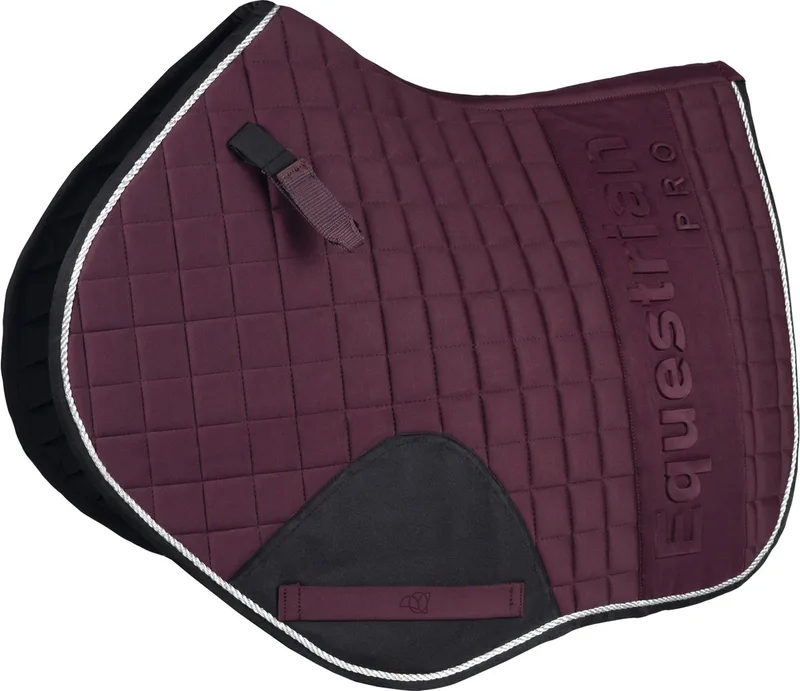 Equestrian Pro Embossed - Zadeldek CC - Maat Pony de Horka en Wine – photo produit