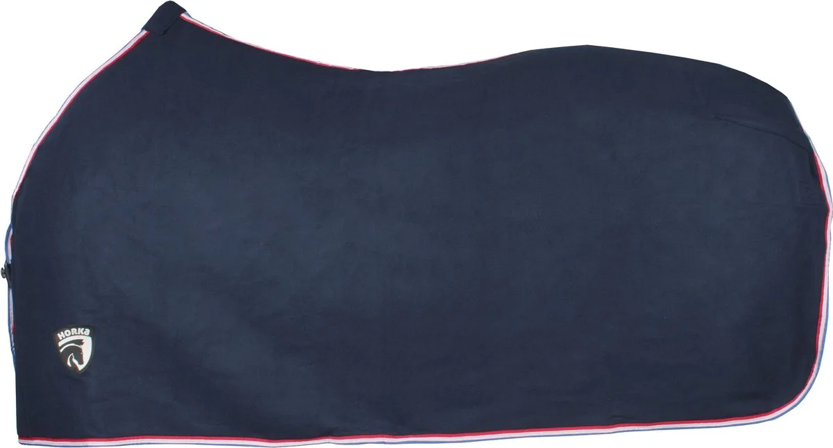 Fleece deken polar 145/195 van Horka in Blauw – productfoto