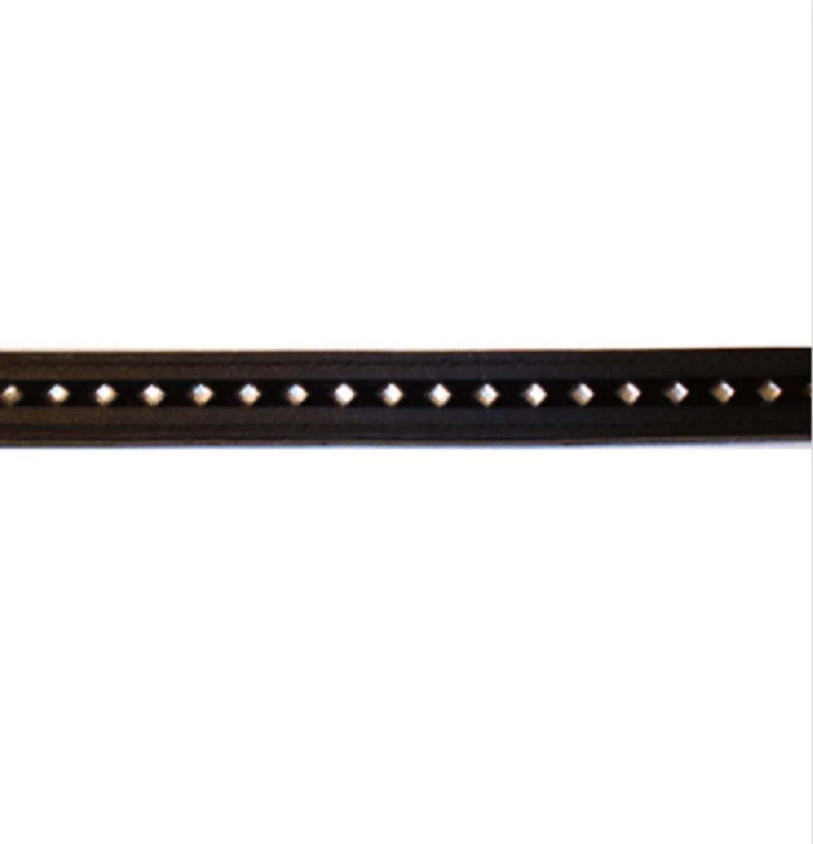 Frontriem Strass enkele rij - full by Horka in Black – product photo