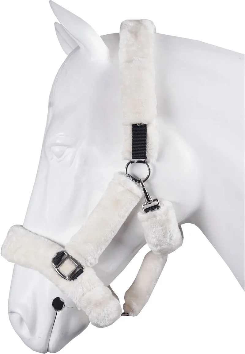 Halster Met Bont Bescherming | Pony by Horka in Blue – product photo