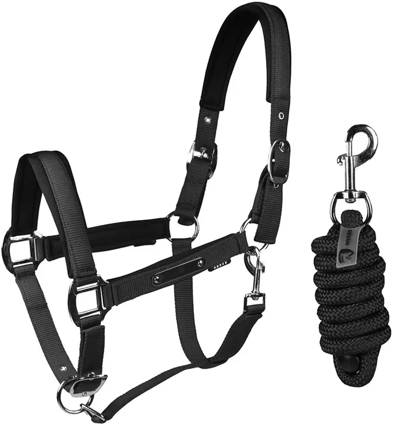 HALSTER SET CLASSIC DELIGHT | Full by Horka in Black – product photo