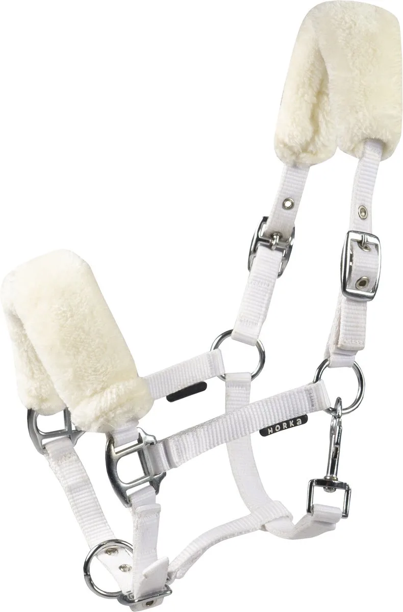 Halster Veulen Met Bont | Cob de Horka en Royal blue – photo produit