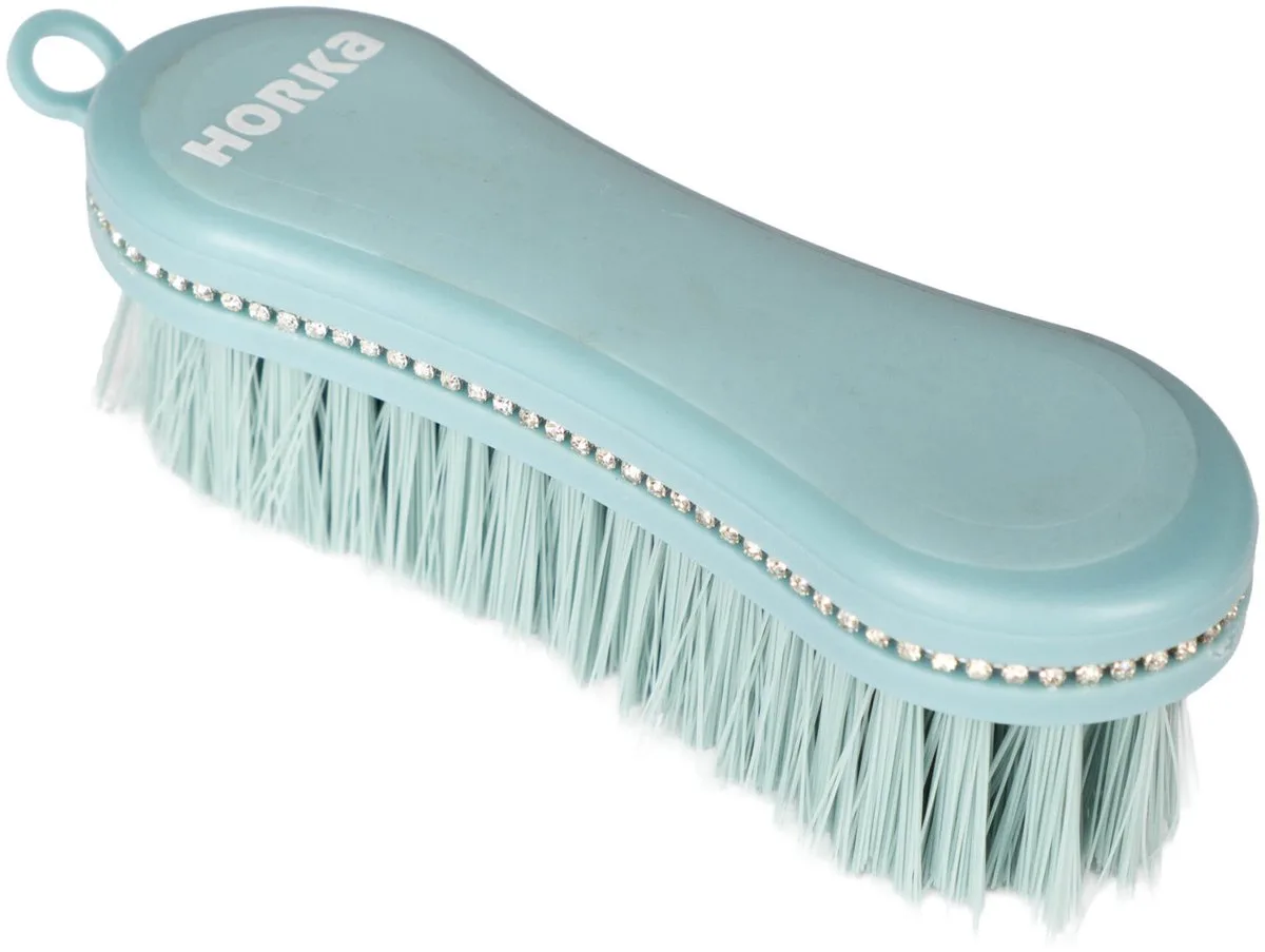Hoofdborstel Diamant - One size de Horka en Blue reef – photo produit