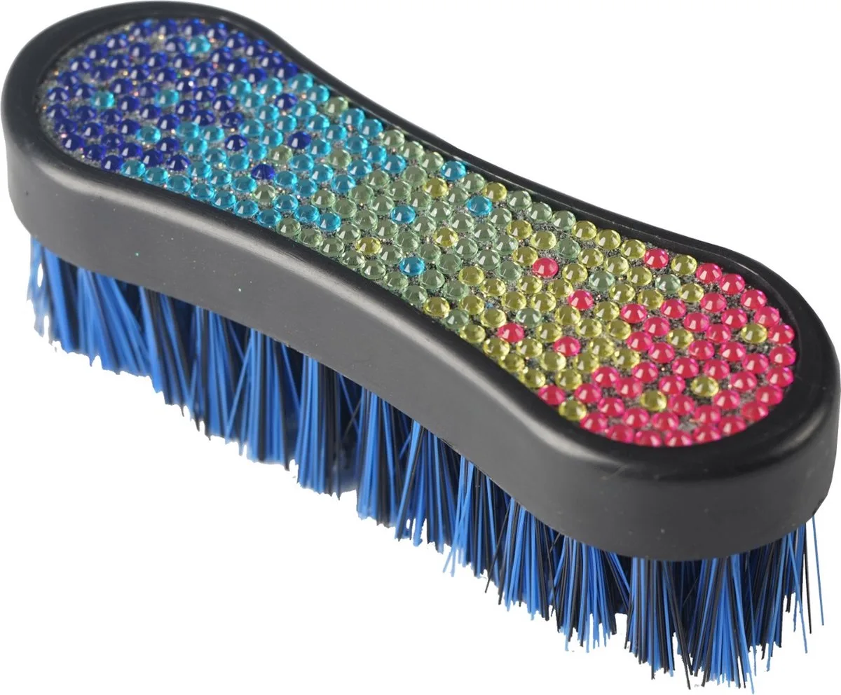 Hoofdborstel Rainbow Zwart/Rainbow - ONE de Horka en Noir – photo produit
