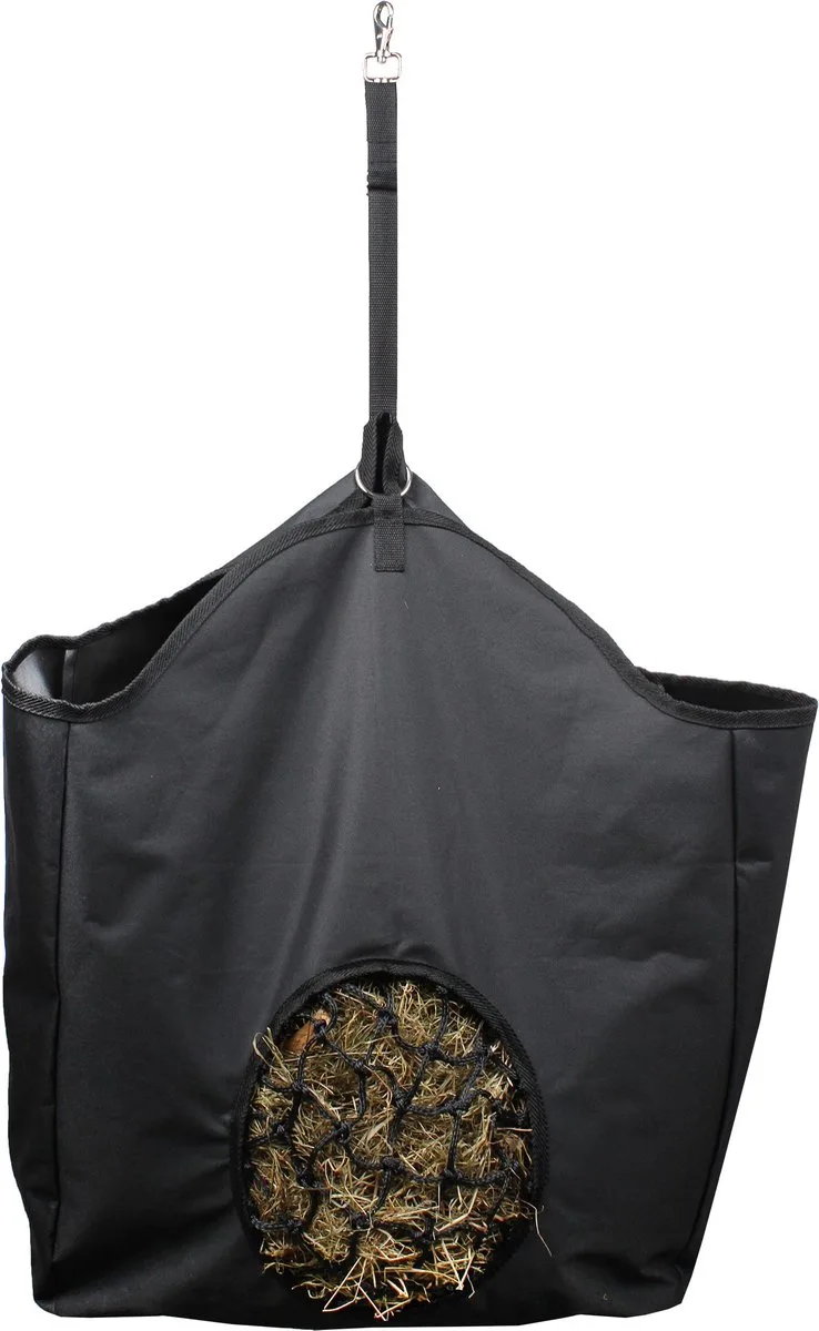 Hooizak - Fijne Maas - 38x14x71 cm von Horka in Schwarz – Produktfoto