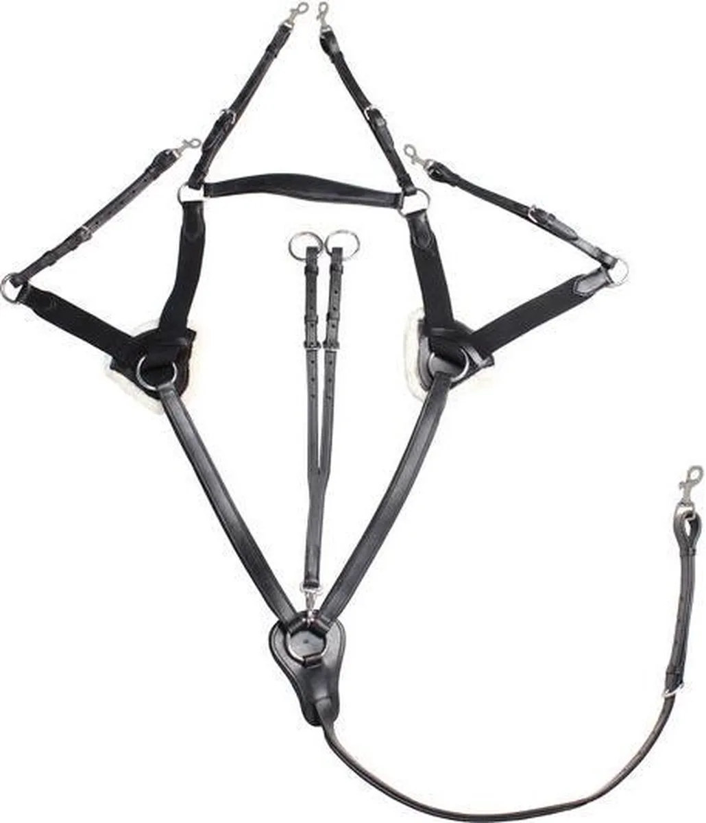 HORKA 5 PUNTS VOORTUIG ELASTISCH COB de Horka en Noir, Argent – photo produit
