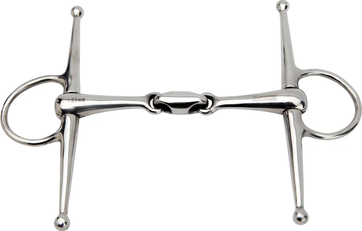 HORKA<br /> watertrens dubbel gebroken appelsmaak 16 mm maat 13,5 de Horka en Argent – photo produit