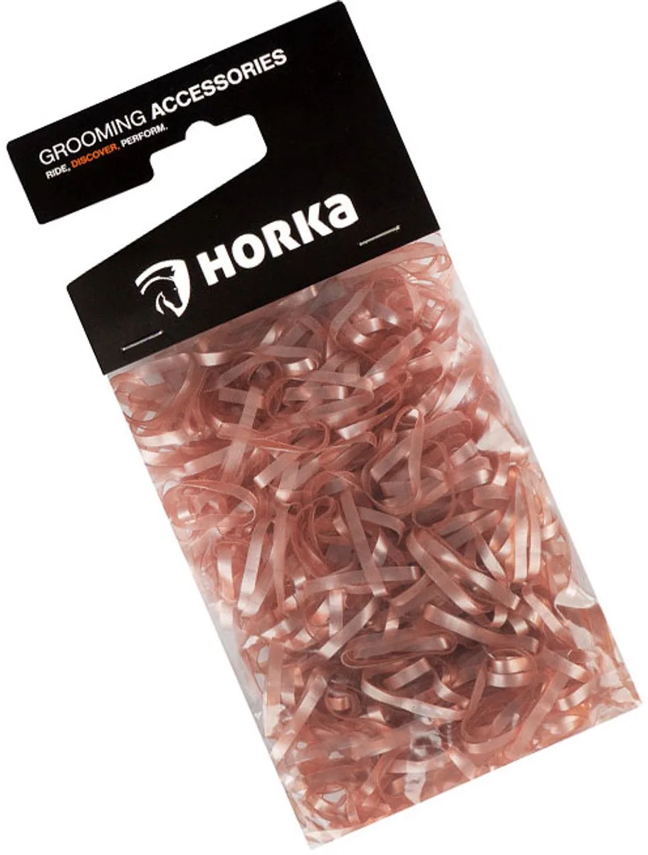 Invlecht Elastiekjes Breed Rosegoud - One size von Horka in Rose gold – Produktfoto