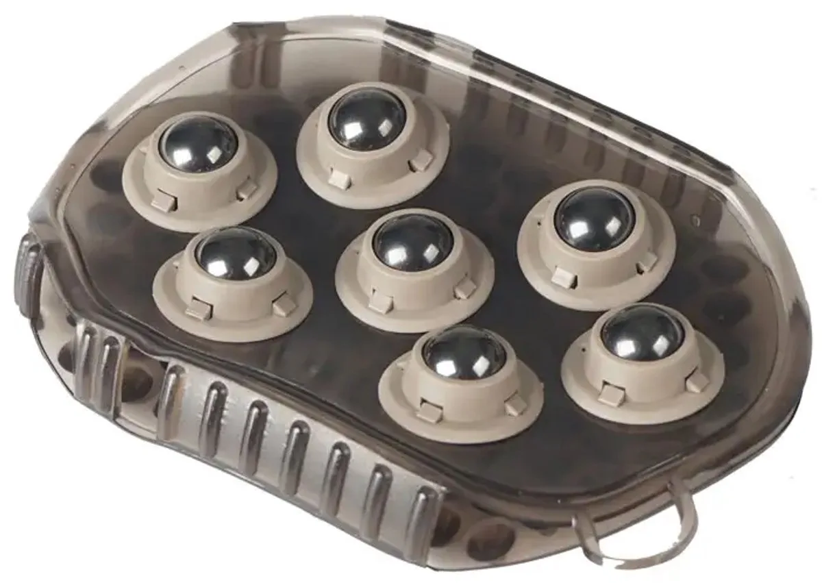 Massage Borstel Magneet - One size de Horka en Noir – photo produit