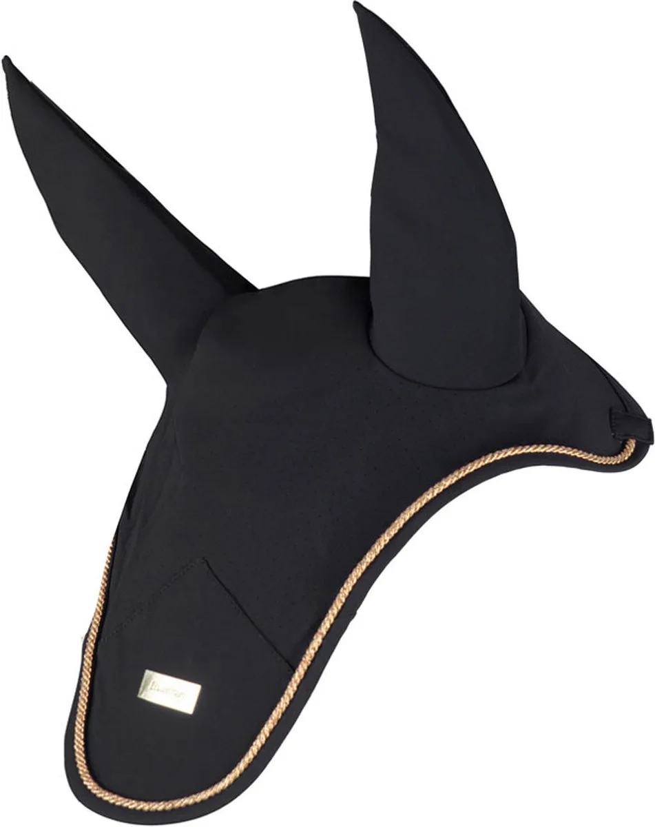 Oornetje Deluxe Zwart/Rosegoud - FULL de Horka en Noir – photo produit
