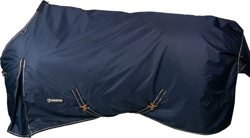 Outdoordeken Dime 600D - 200 Grams Blauw/Rosegoud - 185 de Horka en Bleu – photo produit