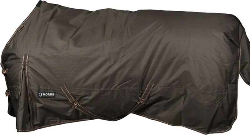 Outdoordeken Dime 600D - 200 Grams Coffee/Rosegoud - 195 by Horka in Brown – product photo