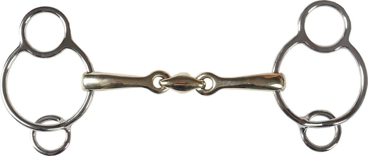 PESSOA DUBBELGEBROKEN GB 16 MM de Horka en Goldbrass – photo produit