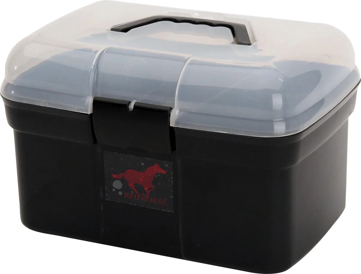 Red Horse - Grooming Box - Poetskist Gevuld - 10 Delig de Horka en Noir – photo produit