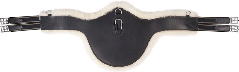 Singel Met Buikflap Bont - 120 by Horka in Zwart-zilver – product photo