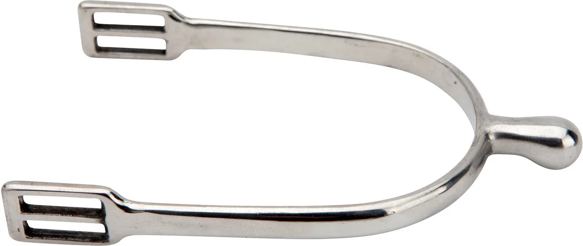 Sporen Knop Dames 30 mm de Horka en Argent – photo produit