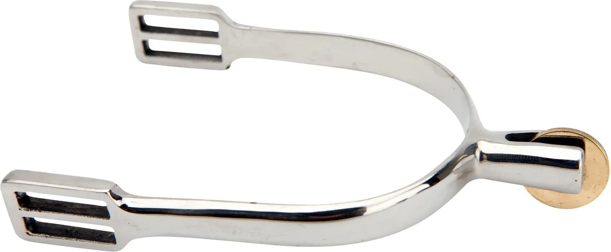Sporen met Glad Wiel Dames 30 mm de Horka en Argent – photo produit