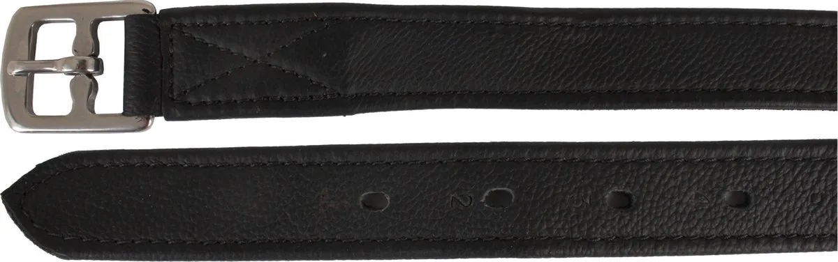 STIJGBEUGELRIEM NYLON KERN de Horka en Noir, Argent – photo produit