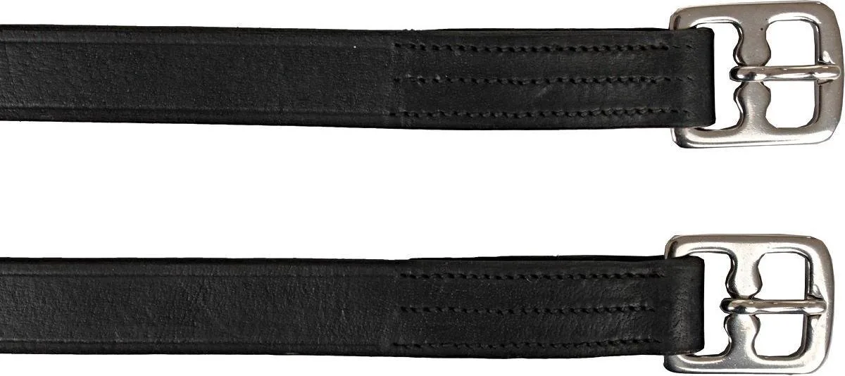 STIJGBEUGELRIEM NYLON de Horka en Noir, Argent – photo produit
