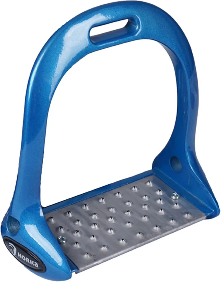 Stijgbeugelset Tech Aluminium Maat 12 by Horka in Blue – product photo