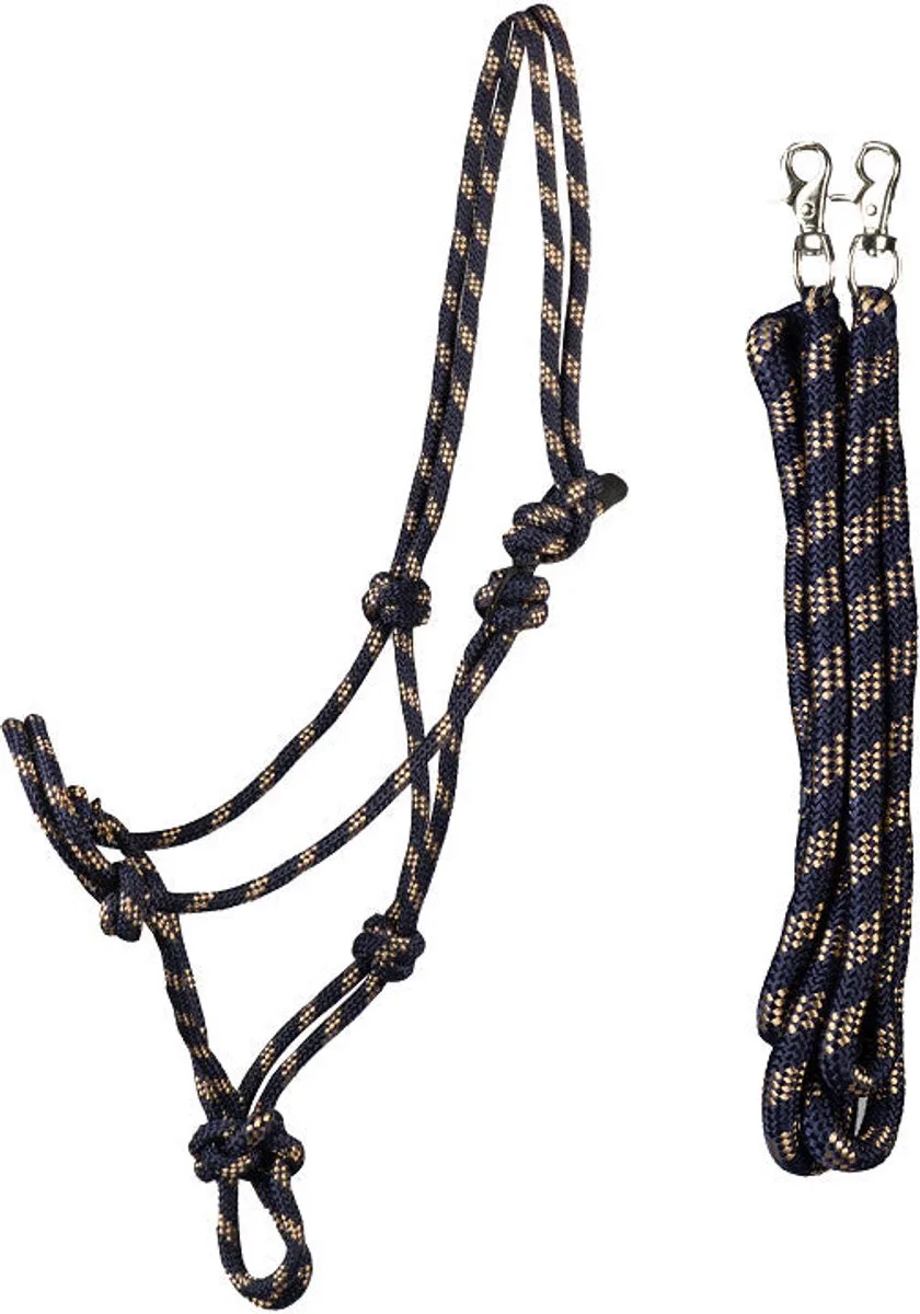 Touwhalsterset 2 Kleuren de Horka en Bleu – photo produit
