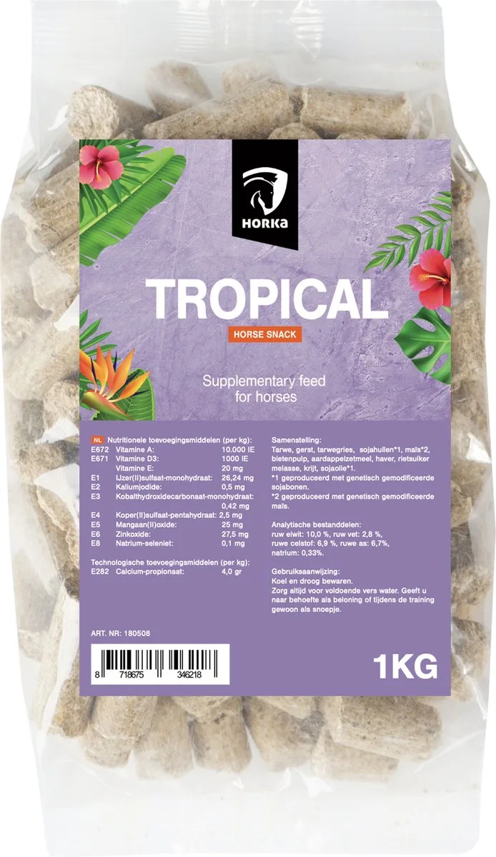 Tropical Paardensnoepjes - 1 kg de Horka – photo produit