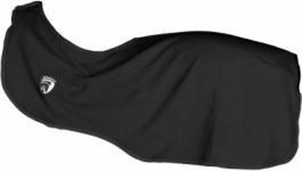 Uitrijdeken Fleece Reversible Sports Horka 155cm van Horka in Zwart, Roze – productfoto