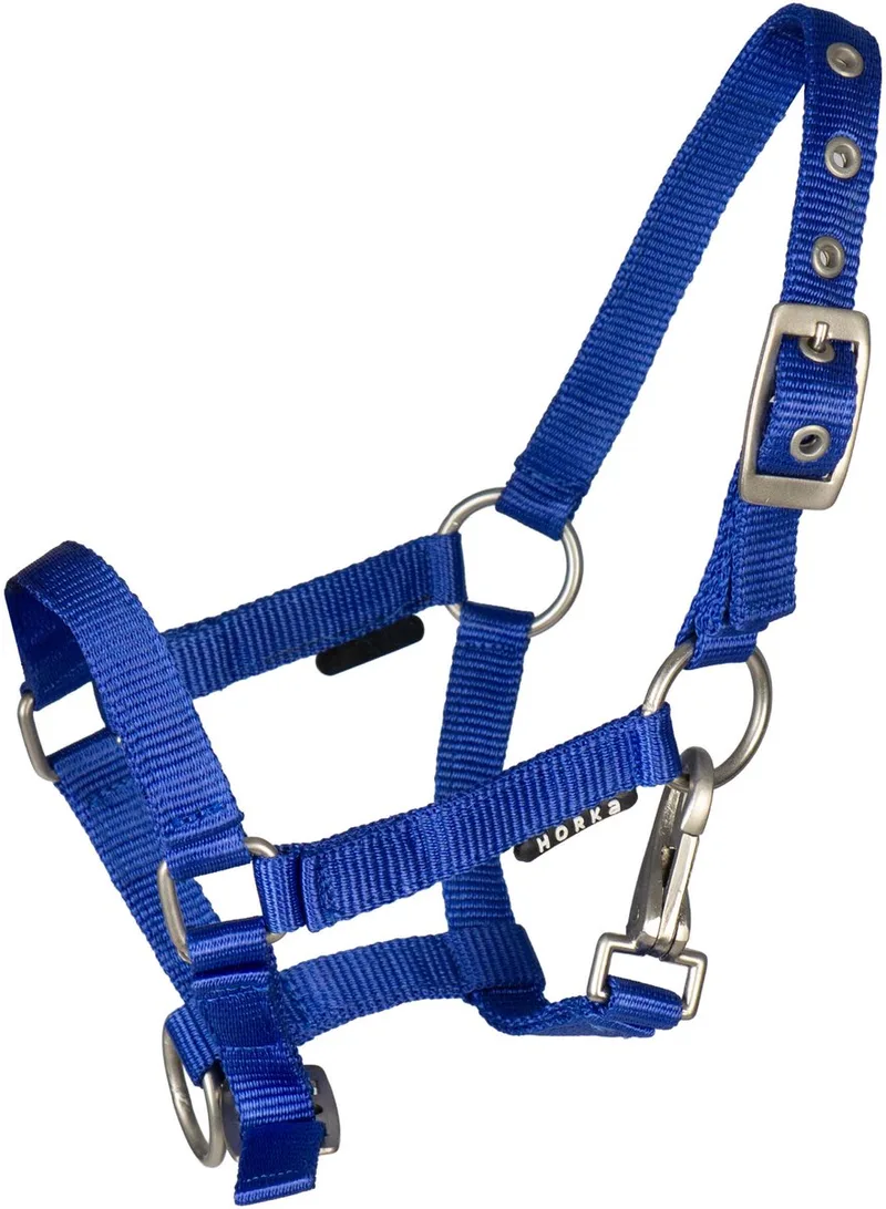 VEULEN HALTER MET CLIP | Full by Horka in Kobalt – product photo