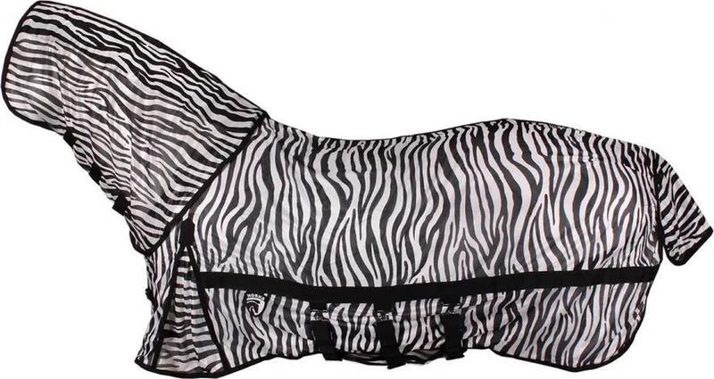 Vliegendeken Met Hals & Masker - Maat 195 de Horka en Zebra – photo produit