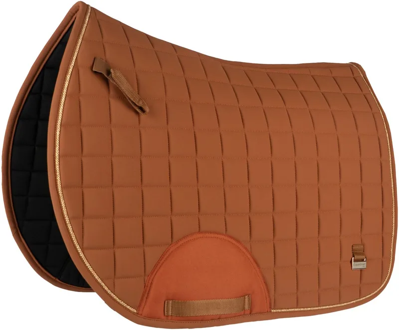 Zadeldek Deluxe Ginger/Rosegoud - Pony de Horka en Marron – photo produit