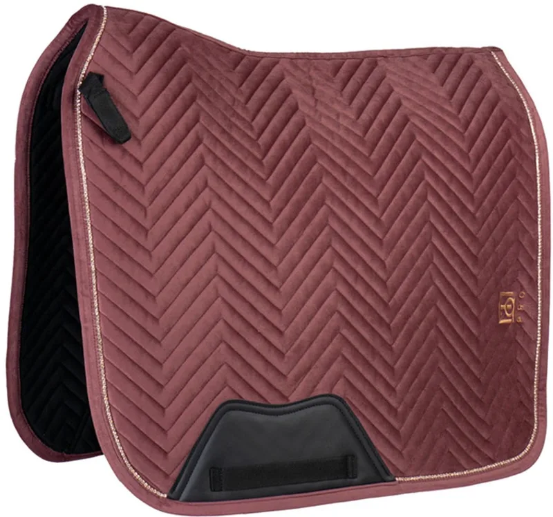 Zadeldek Velvet Deep Ruby - PONY VZ by Horka in Pink – product photo
