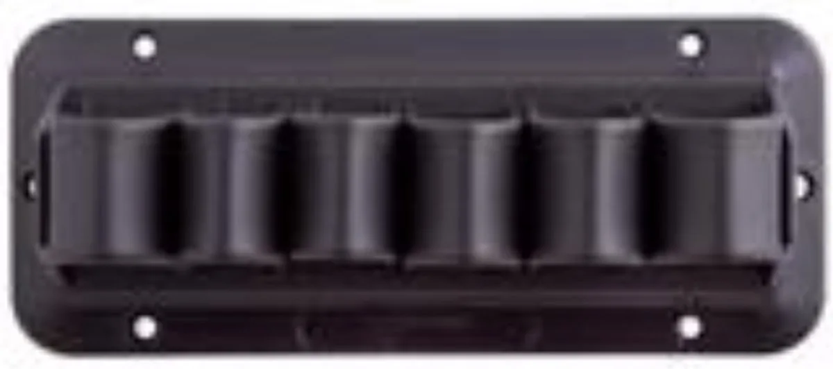 Zweephouder - 15,5 cm - 6 Zwepen de Horka en Noir – photo produit