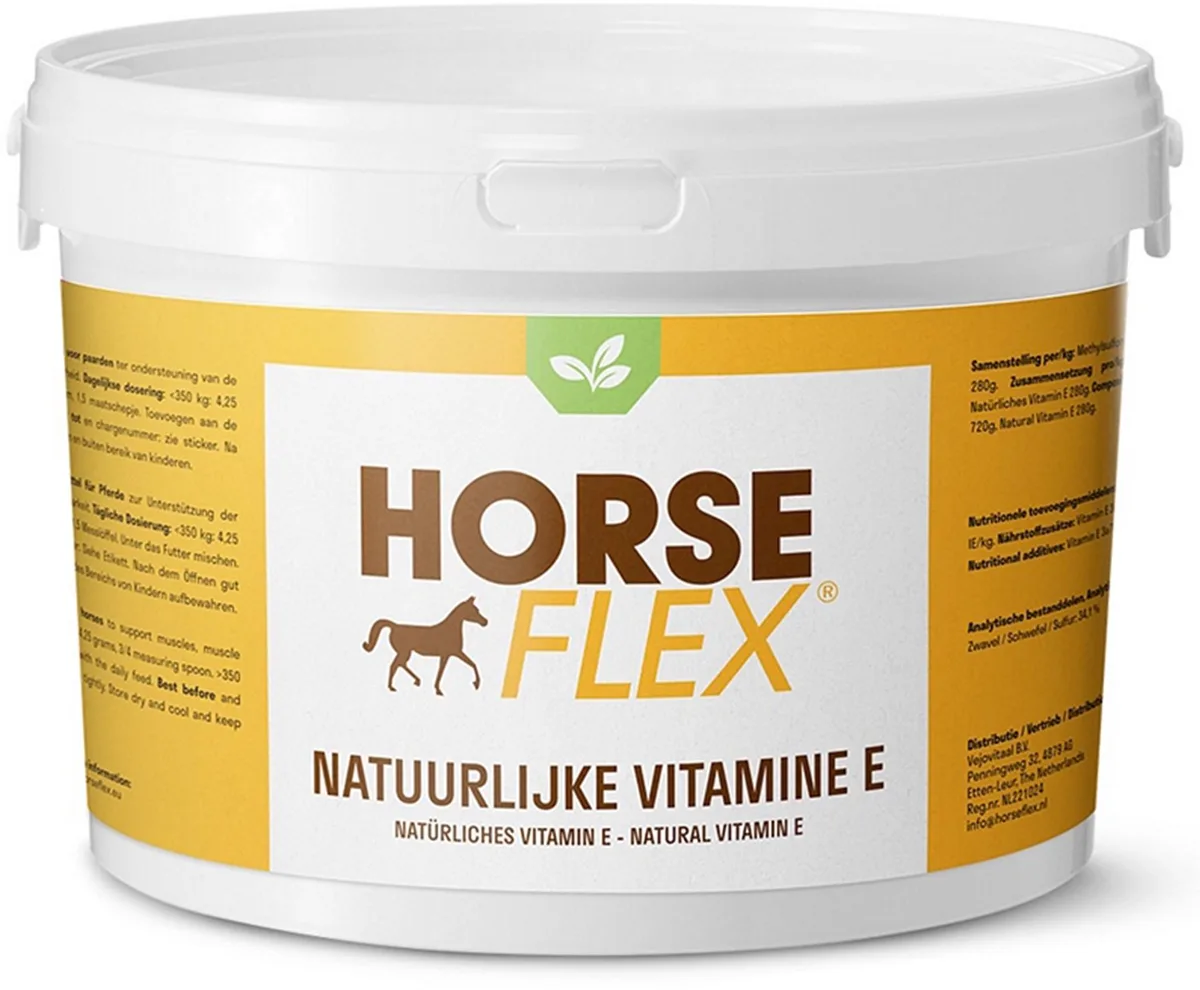Natuurlijke Vitamine E 540 Origineel van HorseFlex – productfoto