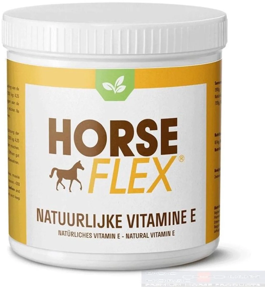 Natuurlijke Vitamine E 810 g Navul de HorseFlex – photo produit