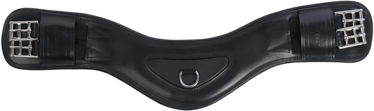 Dressuursingel Horsegear Hgluxe Leather de Horsegear en Noir – photo produit