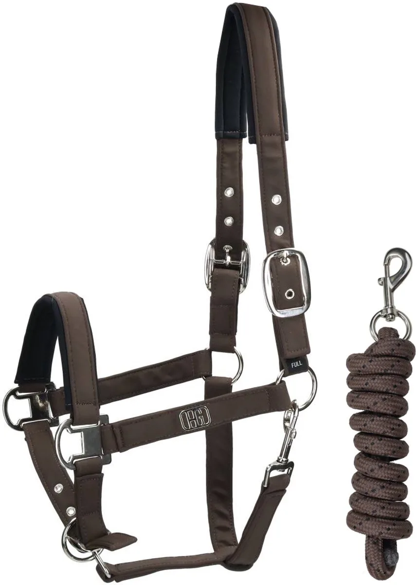 Halsterset Horsegear Hgelisa by Horsegear in Brown – product photo