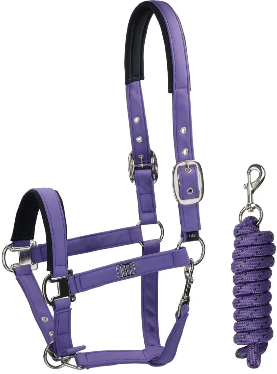 Halsterset Horsegear Hgelisa by Horsegear in Purple – product photo