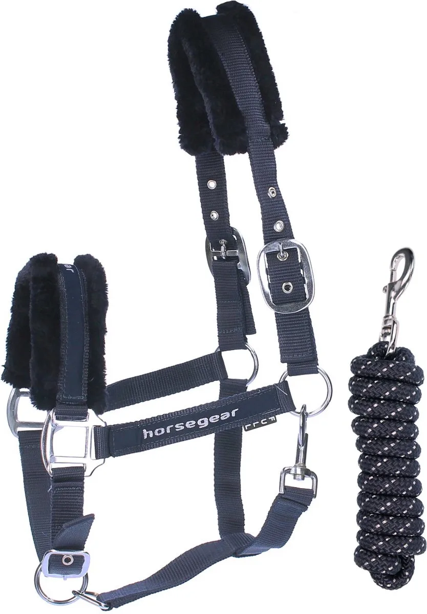 Halsterset Horsegear Reno by Horsegear in Dark blue – product photo
