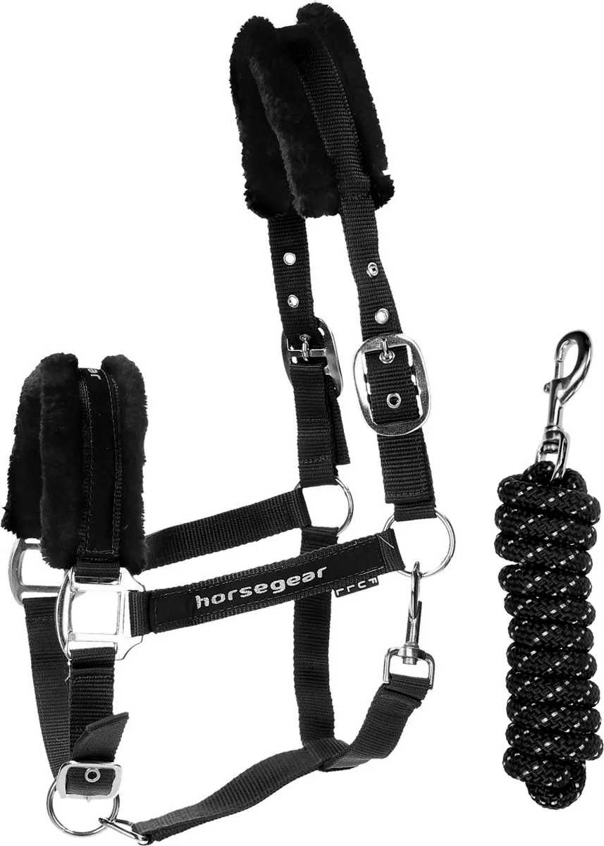 Halsterset Horsegear Reno by Horsegear in Black – product photo