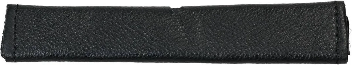 Kinkettingbeschermer Horsegear Hgsoft Leather by Horsegear in Black – product photo