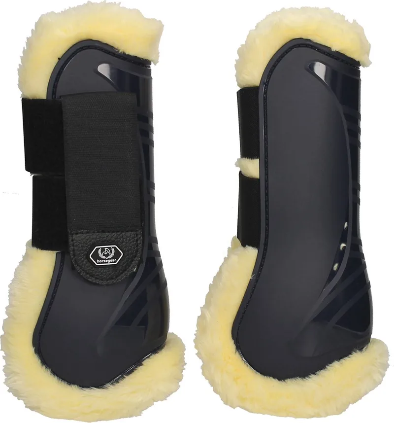 Peesbeschermers Horsegear Hglexi de Horsegear en Bleu foncé – photo produit