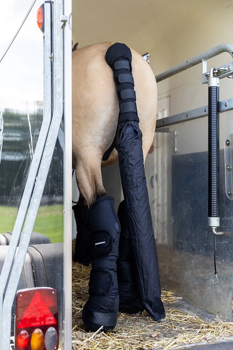 Staartbeschermer Horsegear Hglong Met Zak de Horsegear en Noir – photo produit