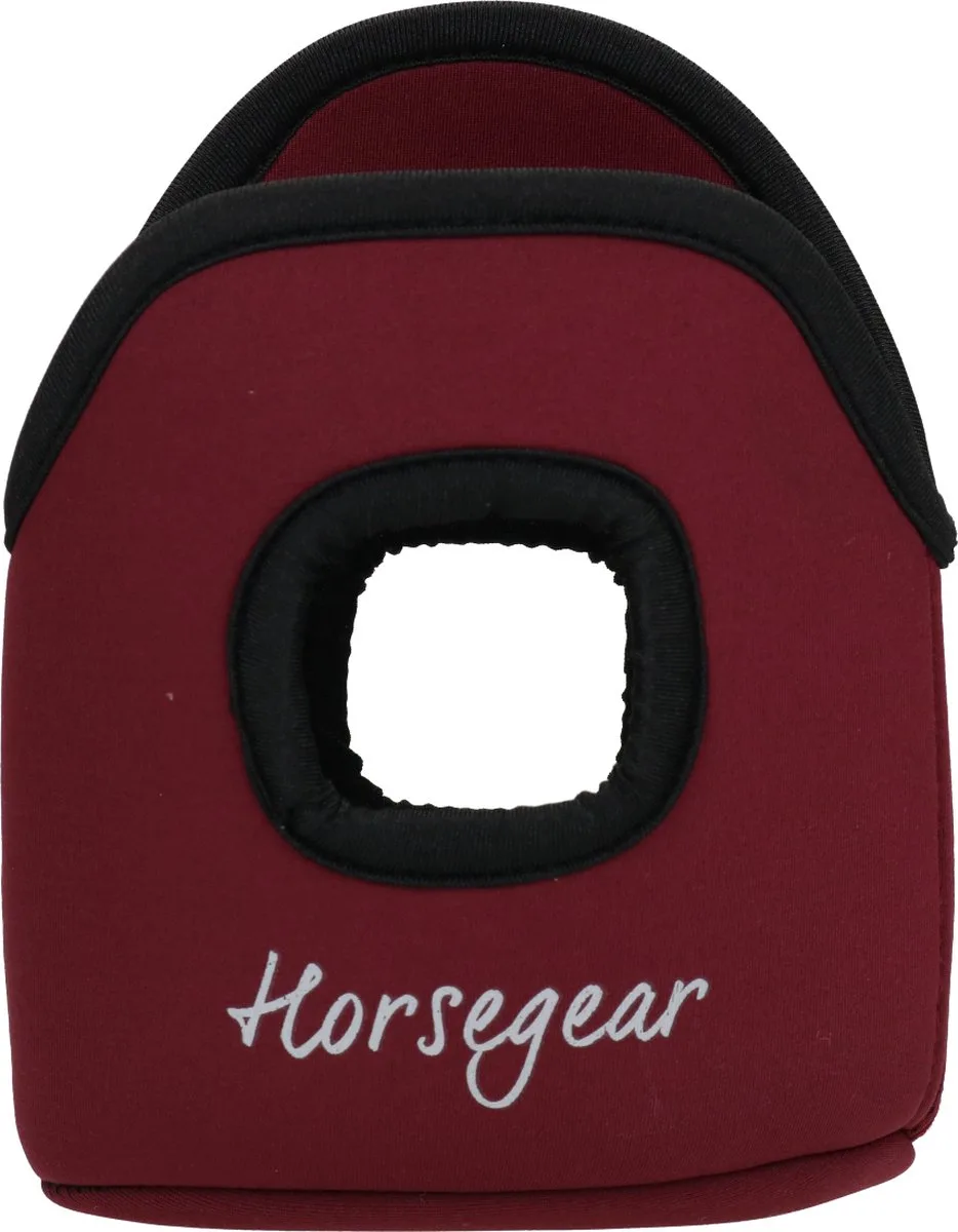 Stijgbeugelhoesjes Horsegear by Horsegear in Donkerrood – product photo