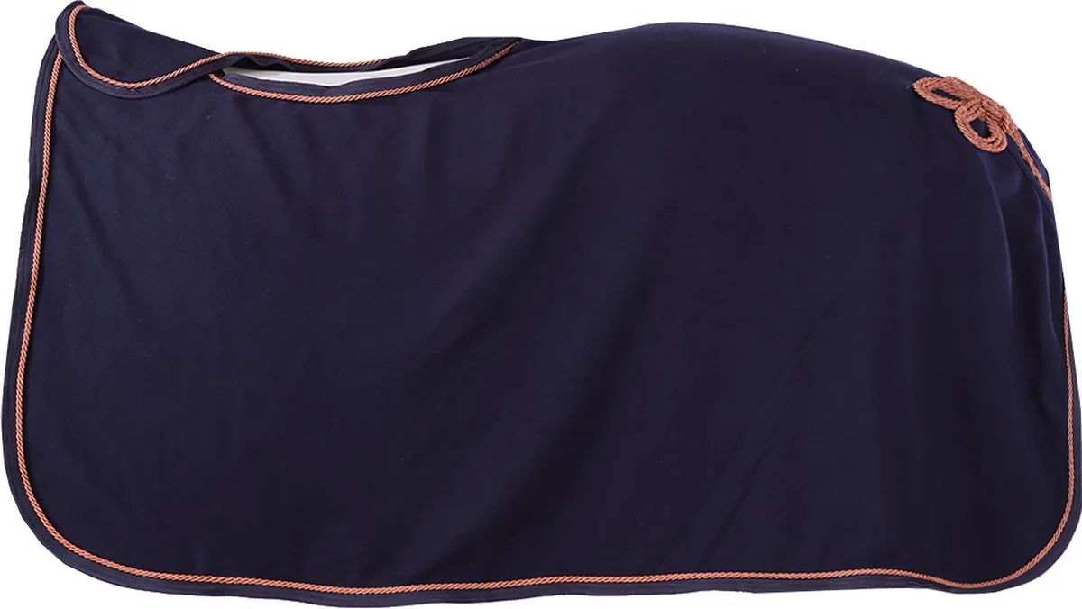 Uitrijdeken Horsegear Hgluxe - L by Horsegear in Donkerblauw-roségoud – product photo