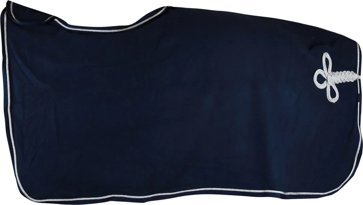 Uitrijdeken Horsegear Hgluxe - S de Horsegear en Donkerblauw-zilver – photo produit