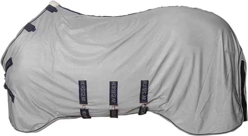 Vliegendeken Horsegear Hgprotect V2 Met Hals - 130/175 de Horsegear en Gris – photo produit
