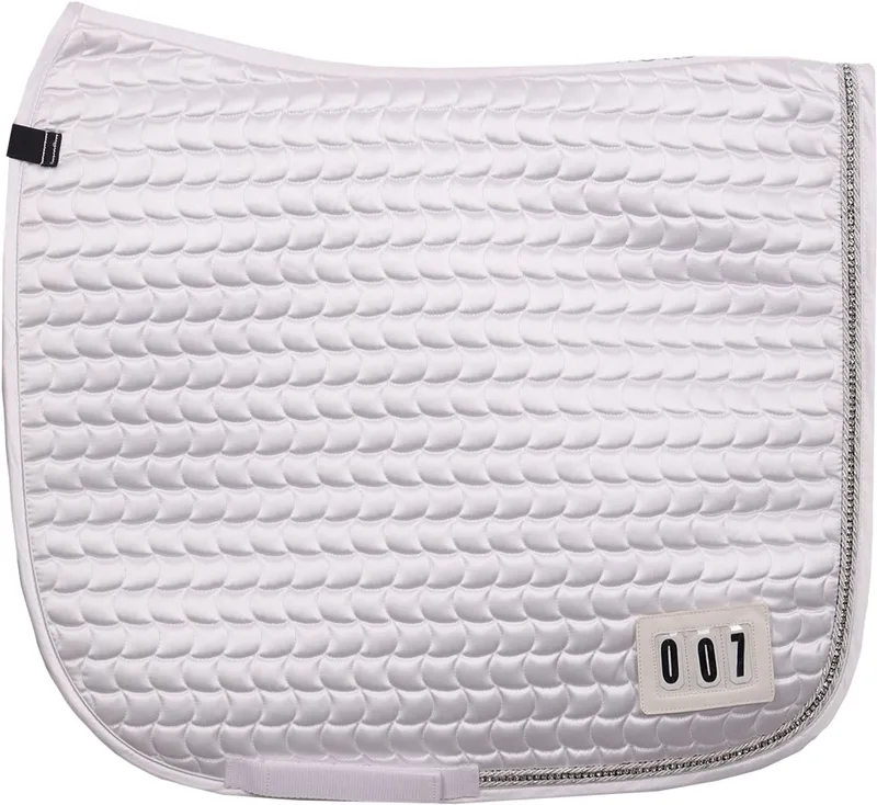 Zadeldek Horsegear Hgcompetiton Dressuur de Horsegear en Blanc – photo produit
