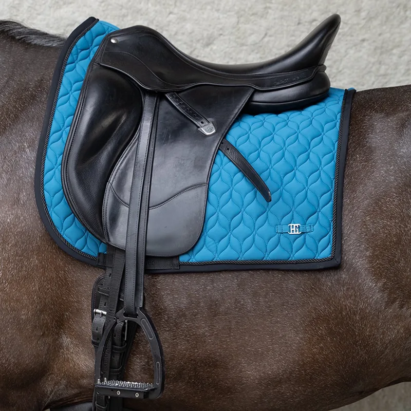 Zadeldek Horsegear Hgelina Dressuur de Horsegear en Bleu – photo produit