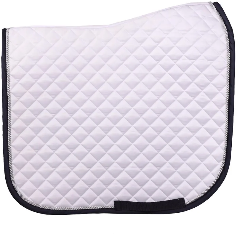 Zadeldek Horsegear Hgratfort Dressuur de Horsegear en Wit-donkerblauw – photo produit