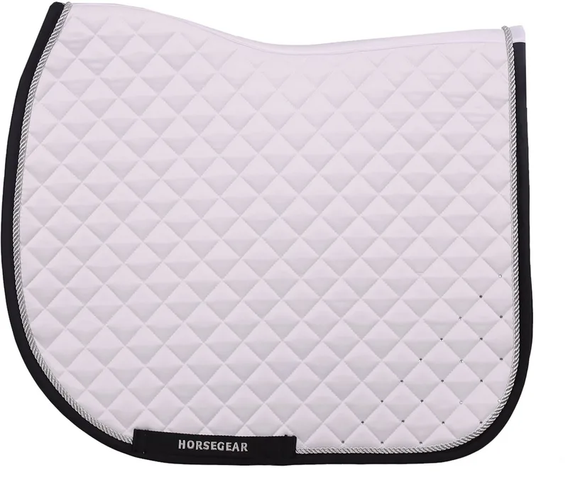 Zadeldek Horsegear Hgratfort Veelzijdigheid de Horsegear en Wit-zwart – photo produit